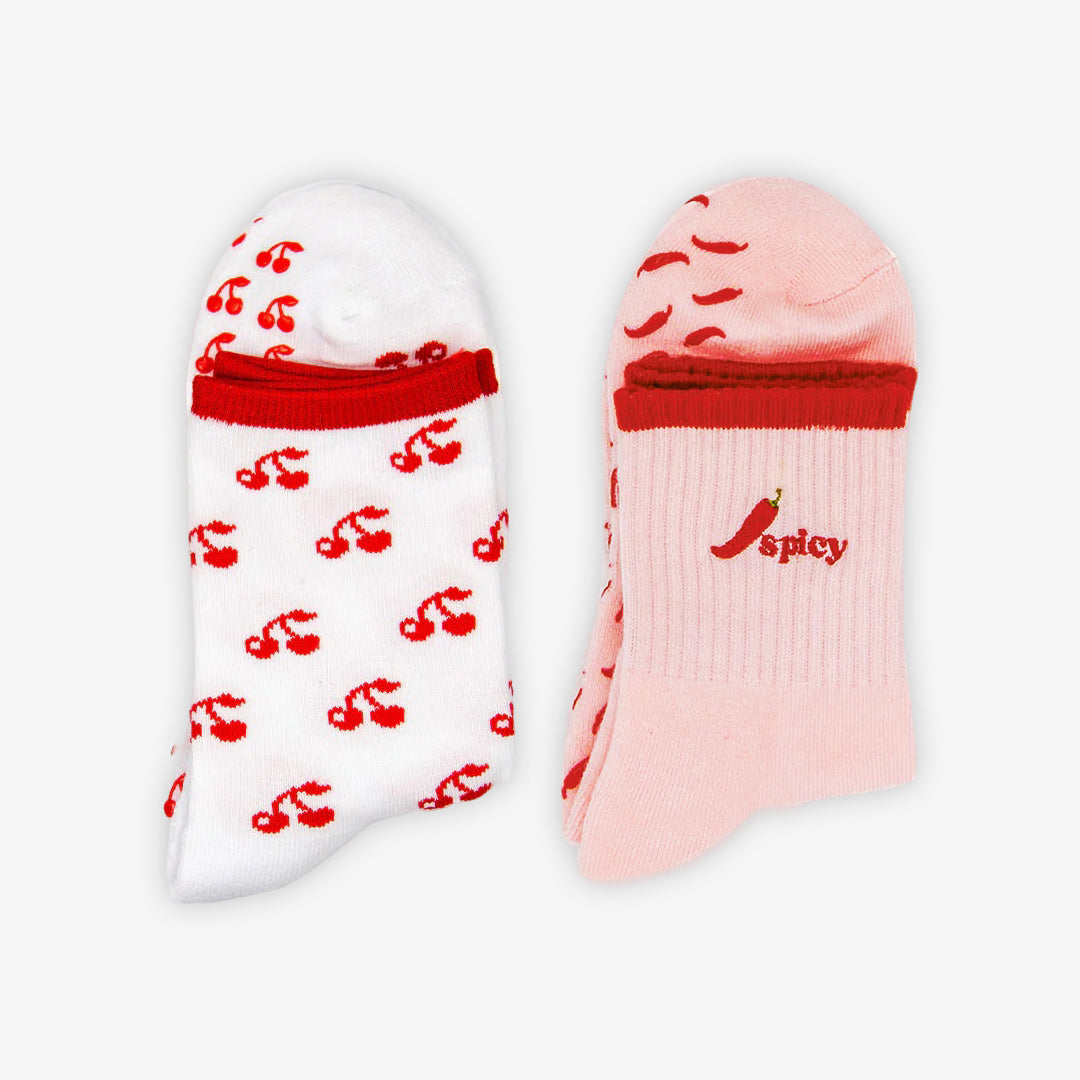 Pilates Grip Socks - 2 Pack