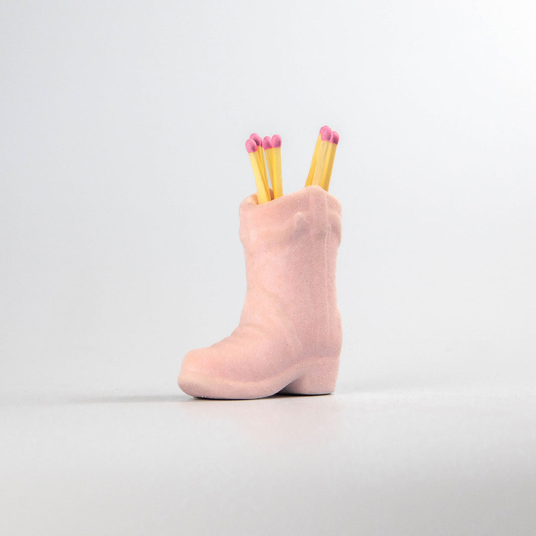 Cowboy Boot Match Holder - Marshmallow
