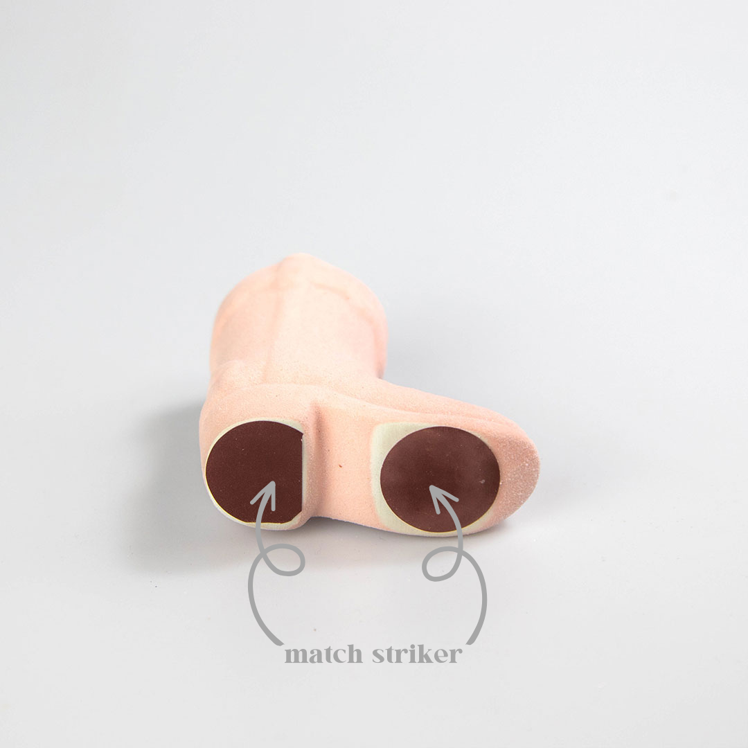 Cowboy Boot Match Holder - Marshmallow