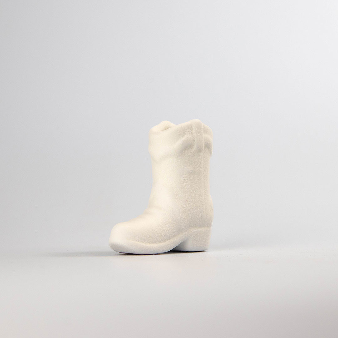 Cowboy Boot Match Holder - Blanc