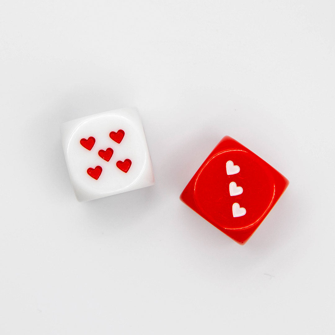 Love Game Heart Dice