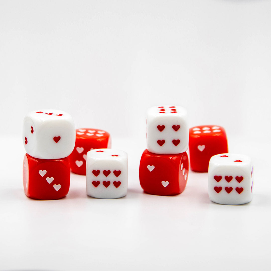 Love Game Heart Dice