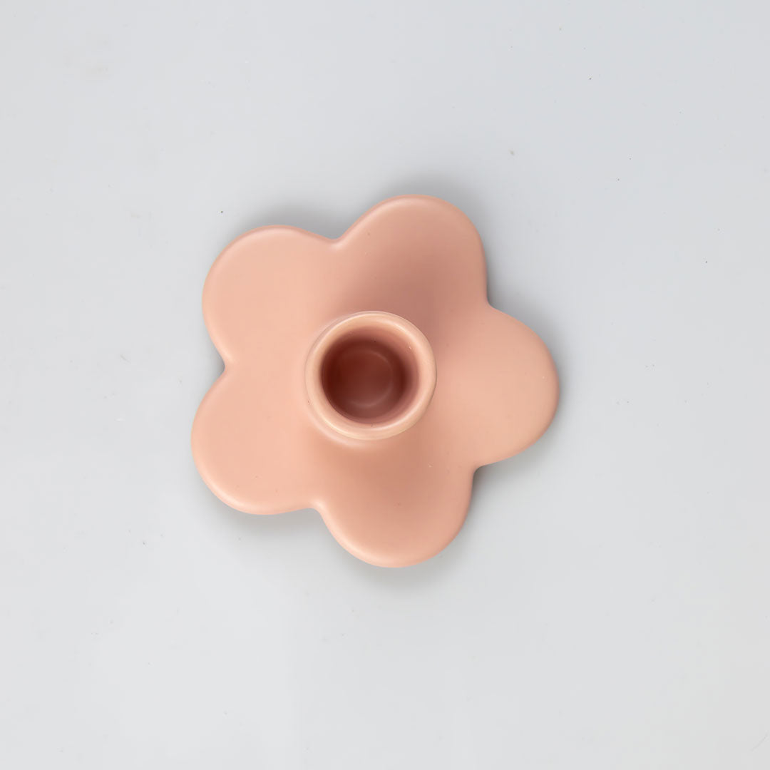 Bloom Candle Holder - Ballet Pink