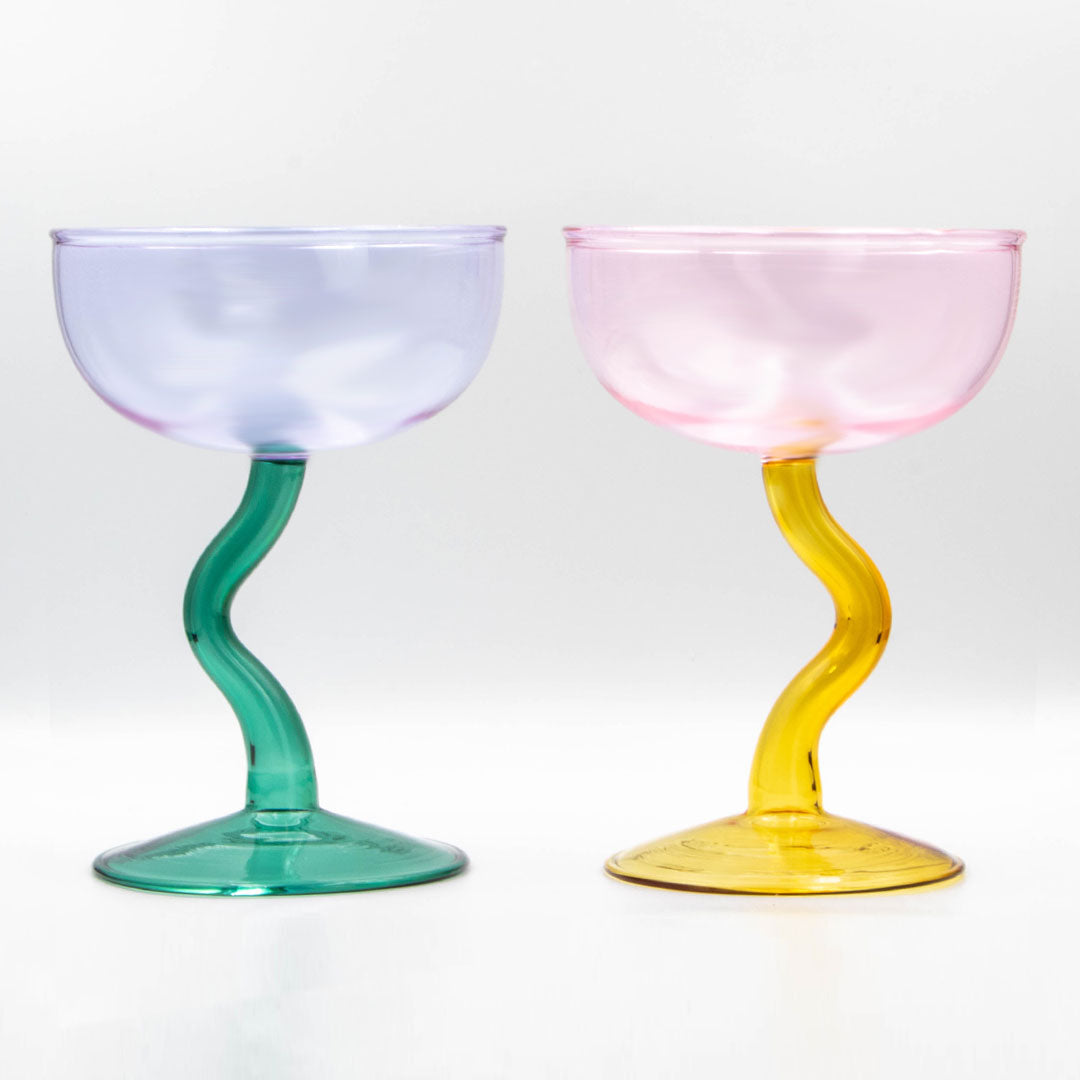 Curvy Cocktail Glass - 2 Pack