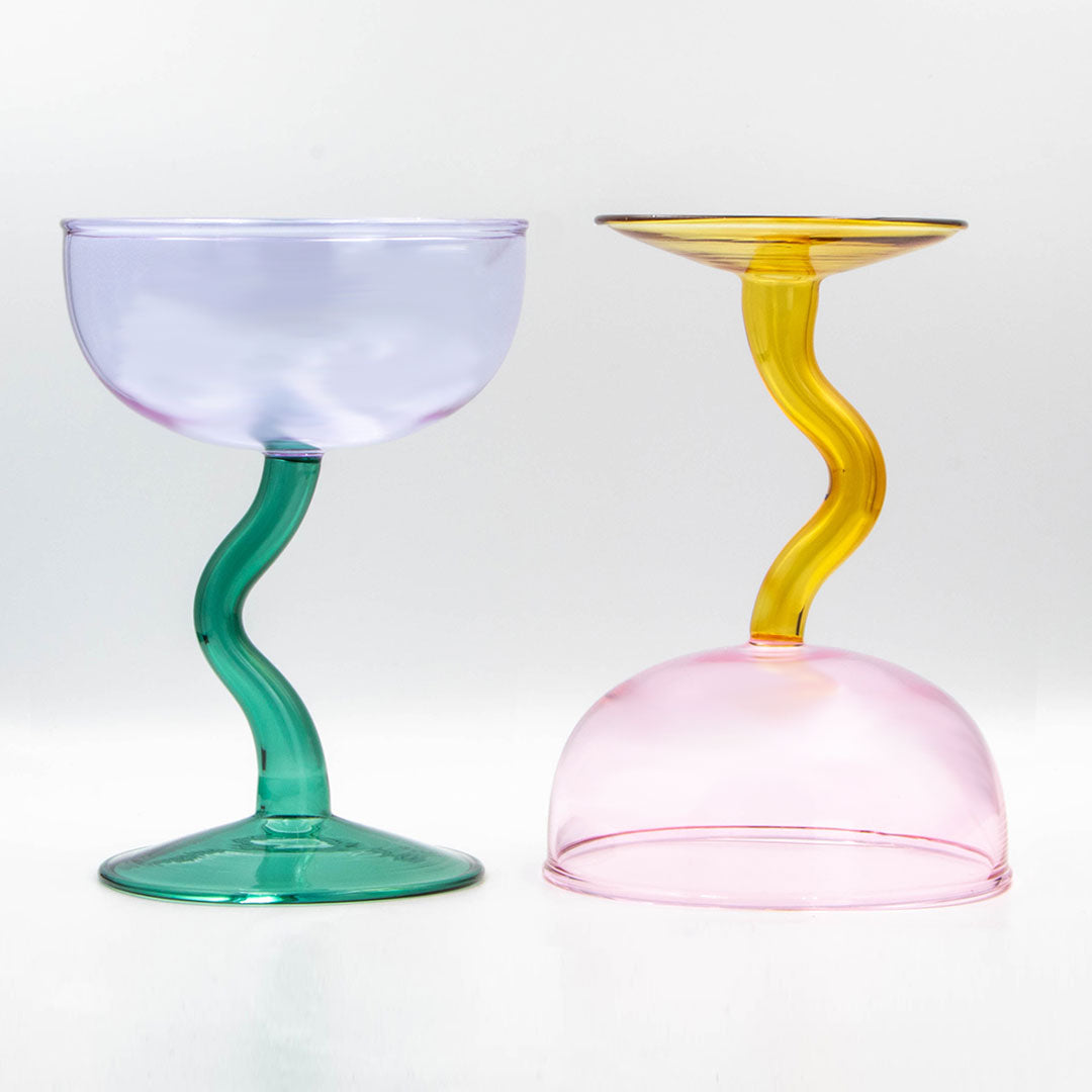 Curvy Cocktail Glass - 2 Pack