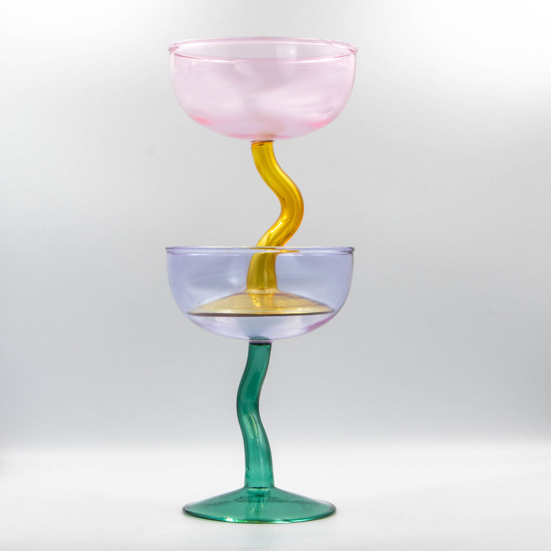 Curvy Cocktail Glass - 2 Pack