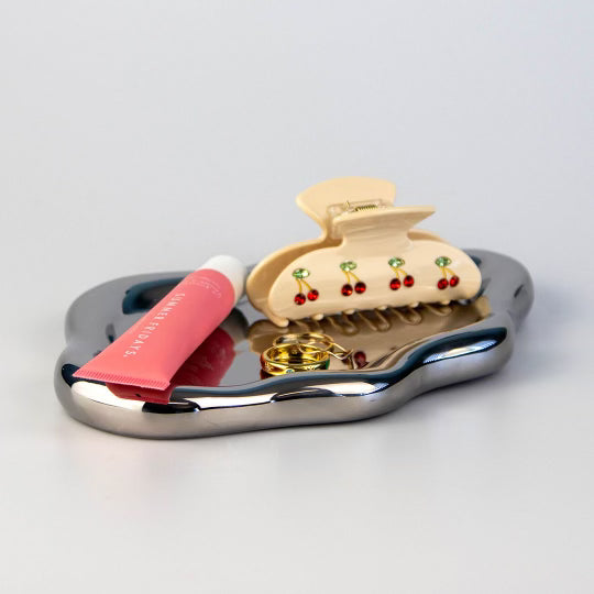Chrome Cloud Trinket Tray