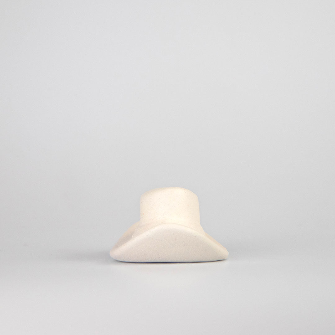Howdy Cowboy Hat Incense Holder - Blanc