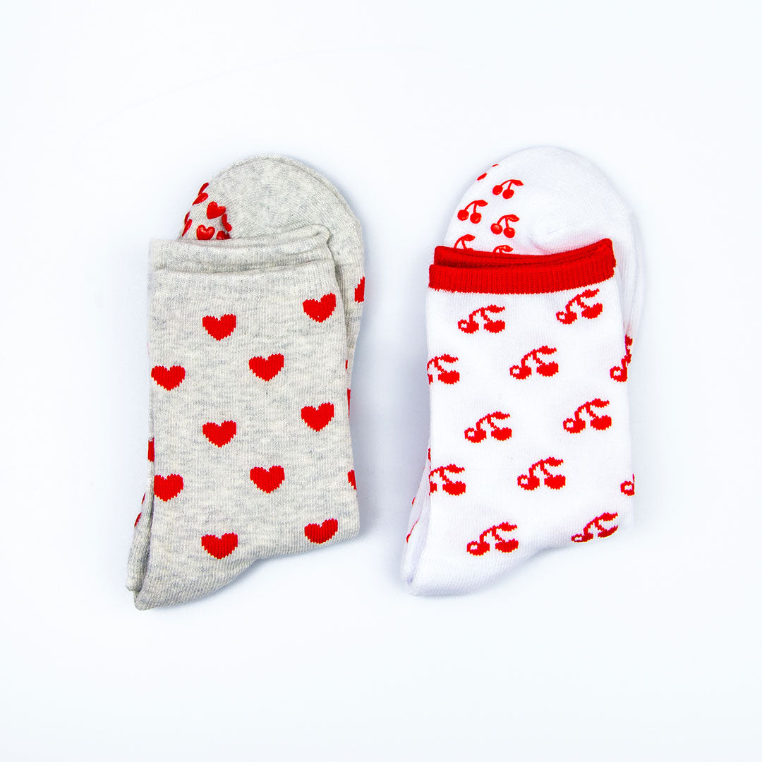 Pilates Grip Socks - 2 Pack