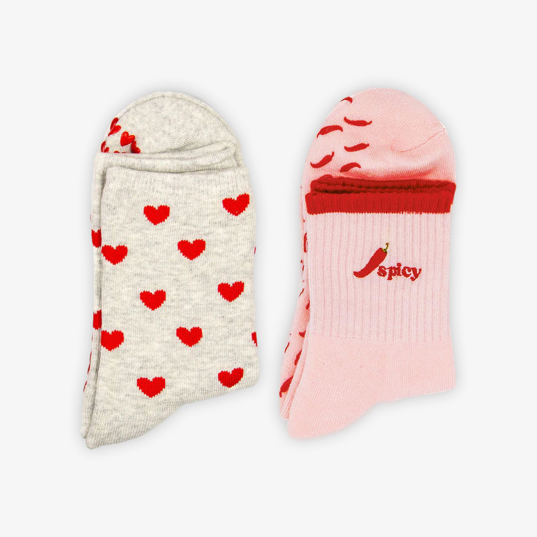 Pilates Grip Socks - 2 Pack