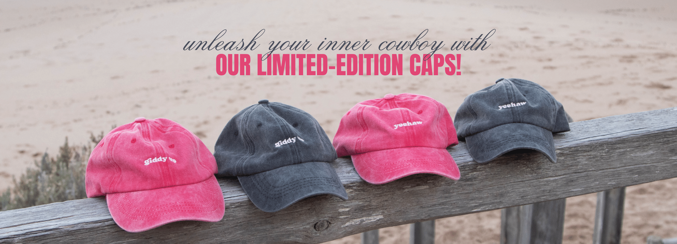 Unleash Your Inner Cowboy with Our Limited-Edition Caps!