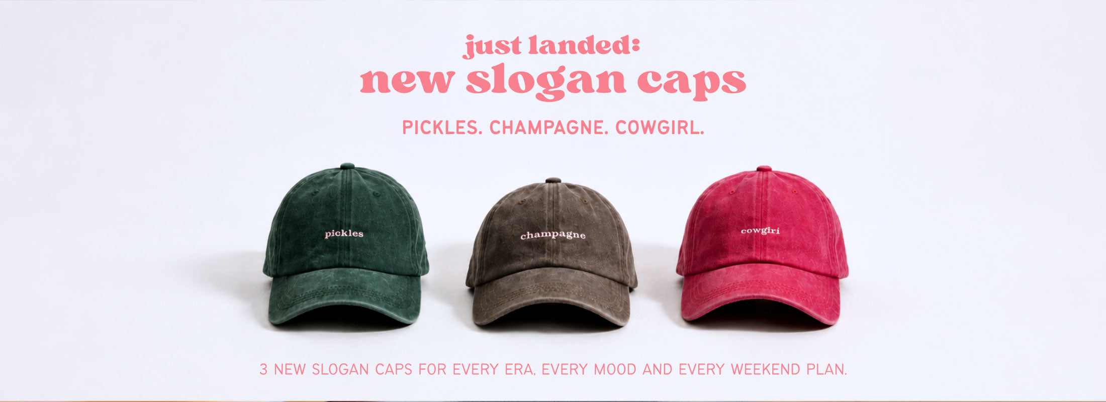 The New Slogan Caps We’re Officially Obsessed With