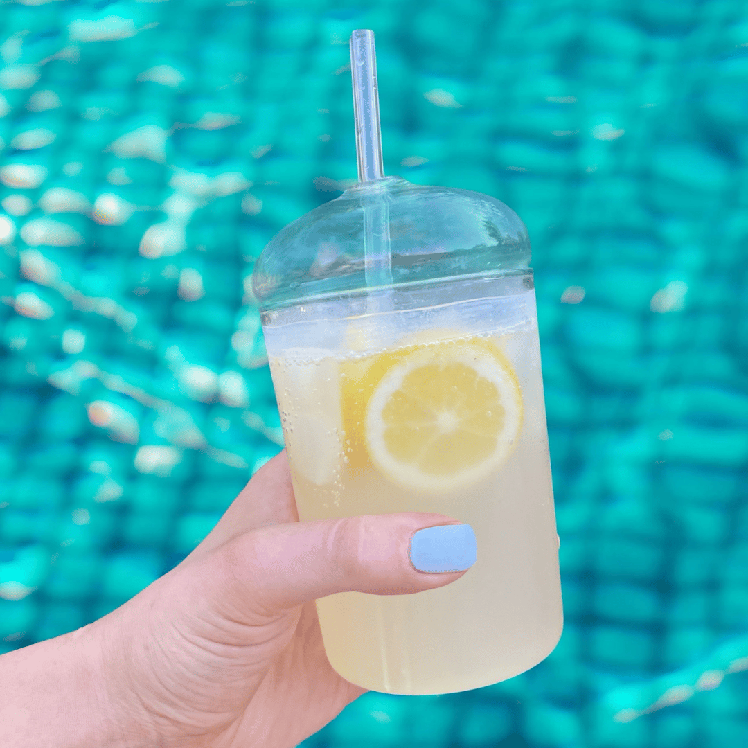 Glass Iced Coffee Travel Cup lovefound