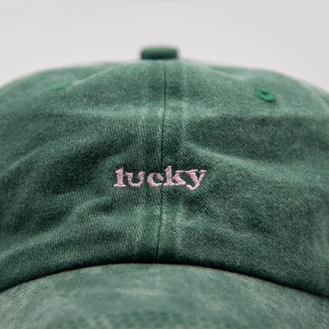 Lovefound Slogan Cap - Lucky