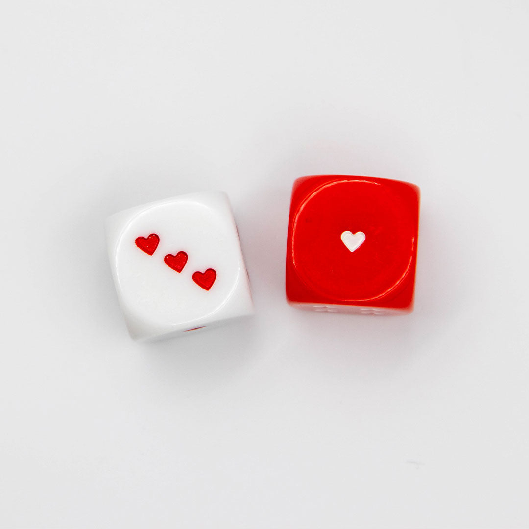 Love Game Heart Dice