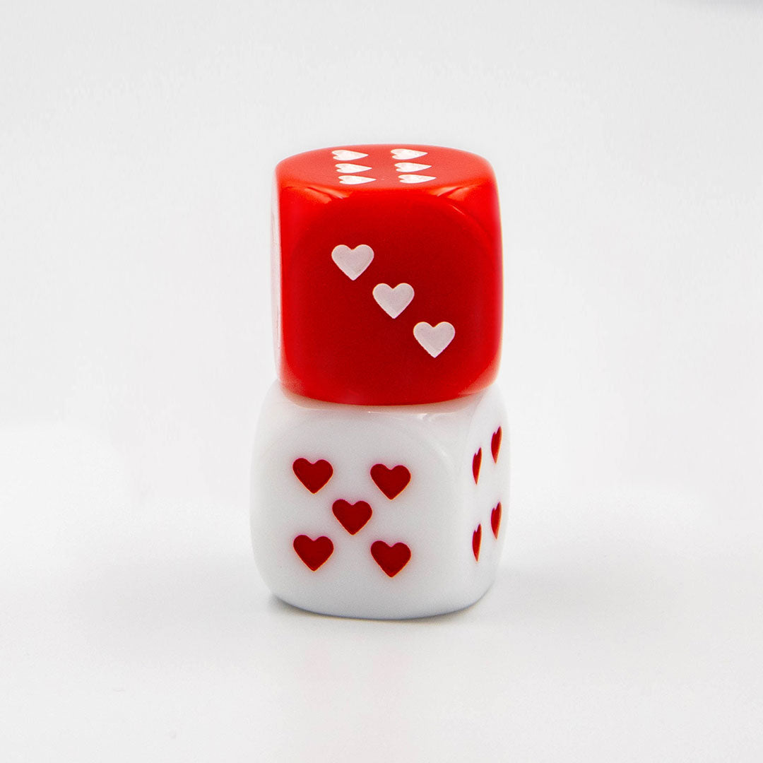 Love Game Heart Dice