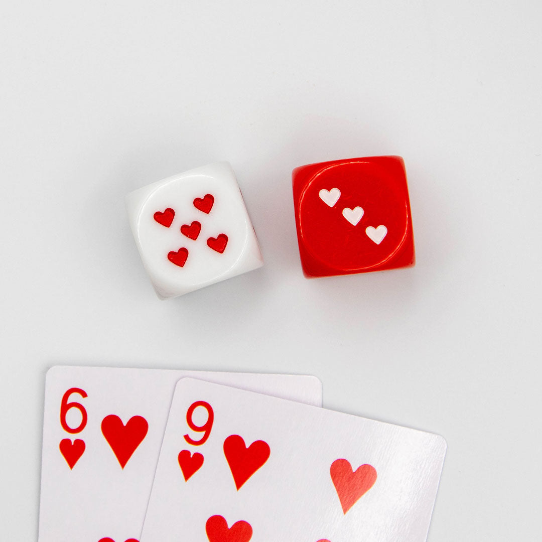 Love Game Heart Dice