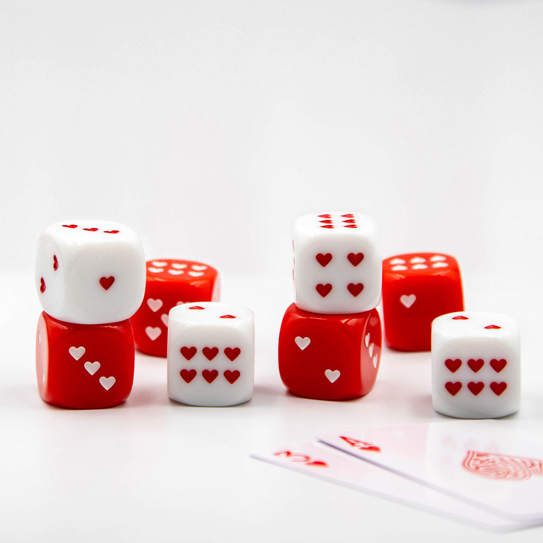 Love Game Heart Dice