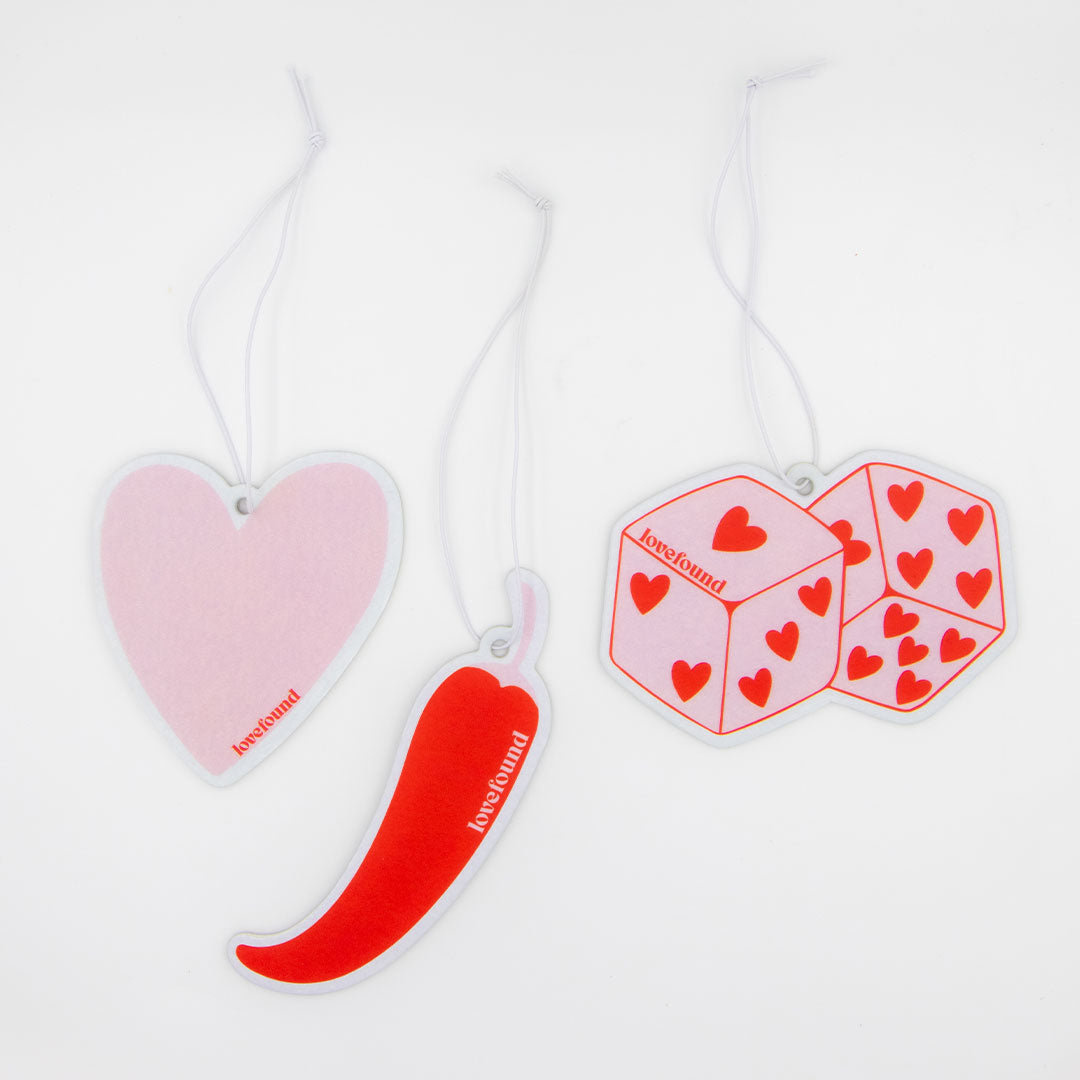 Lovefound Air Fresheners - 3 Pack v2