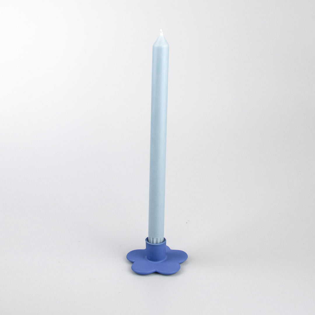 Bloom Candle Holder - Cobalt