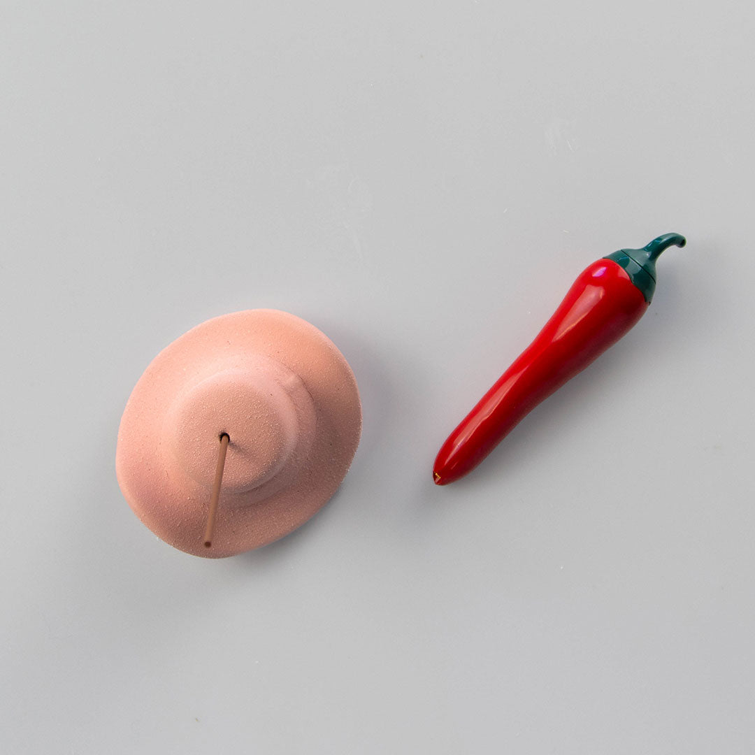 Spicy Flame Lighter + Howdy Cowboy Hat Incense Holder Pack