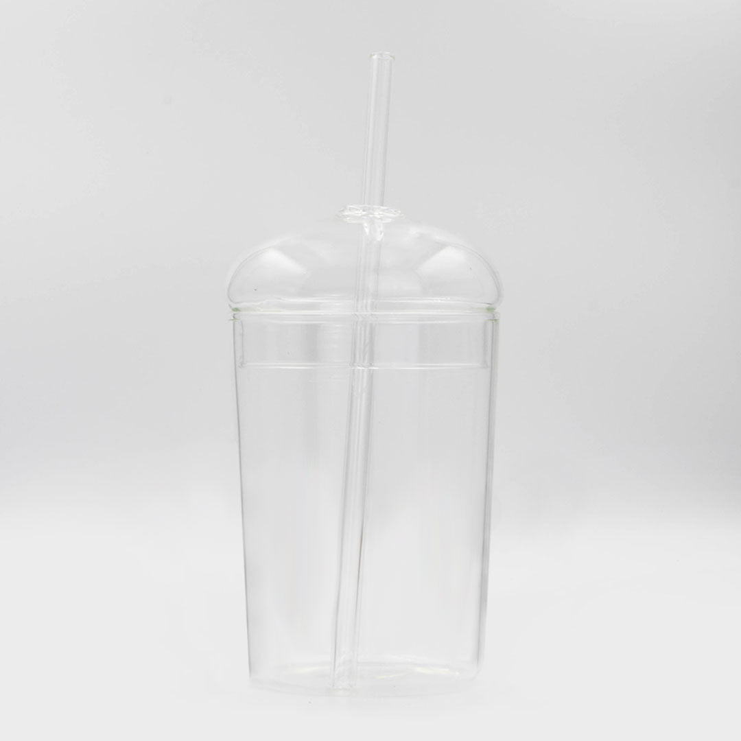 Glass Iced Coffee Travel Cup