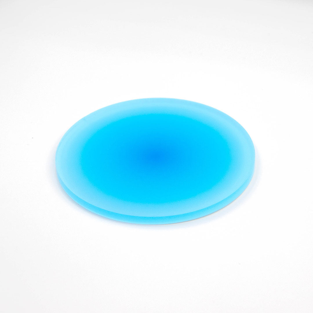 Aura Acrylic Coaster - Blue