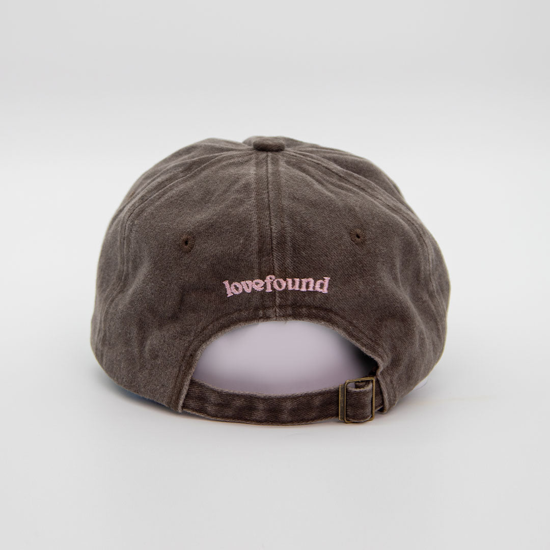 Lovefound Slogan Cap - Champagne