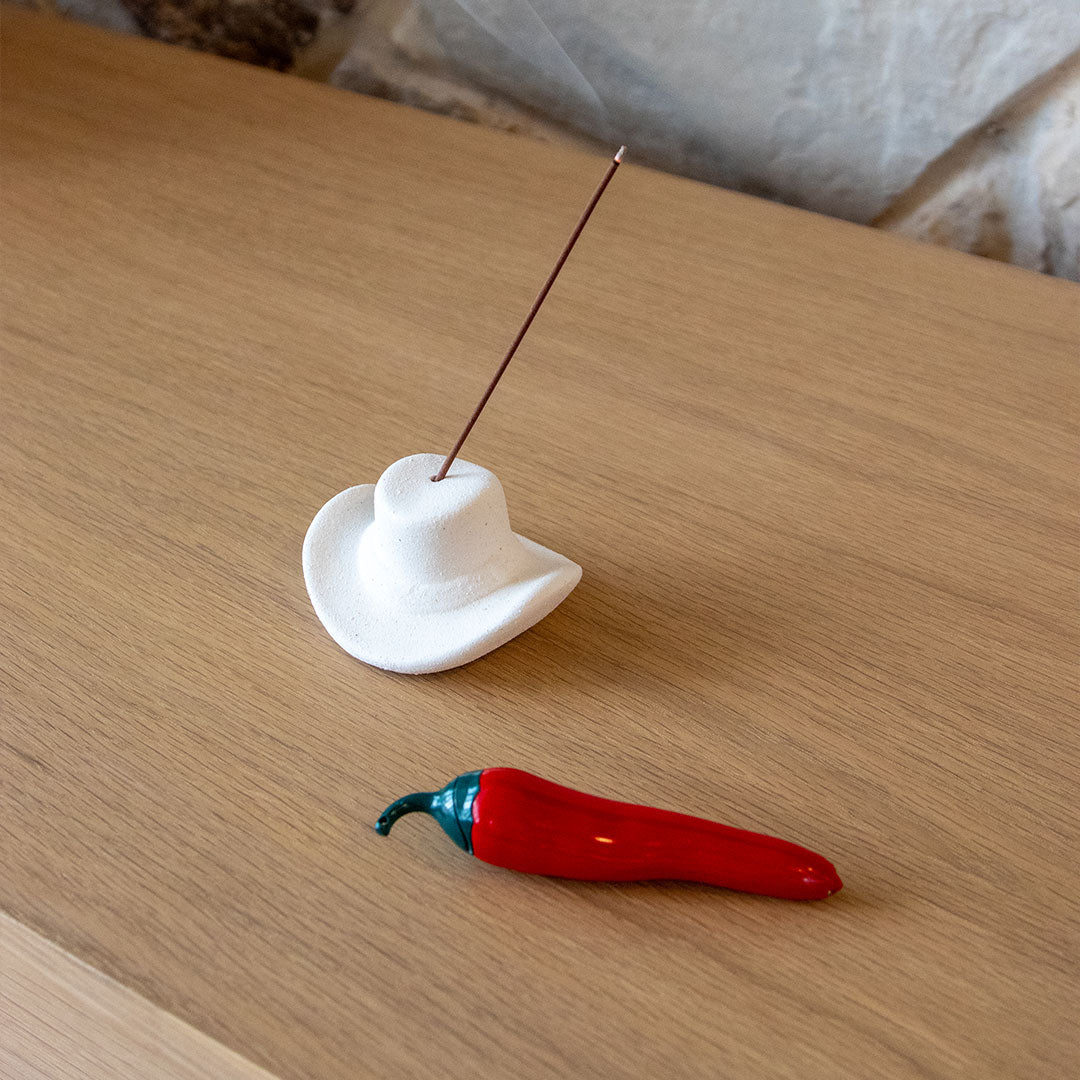 Spicy Flame Lighter + Howdy Cowboy Hat Incense Holder Pack